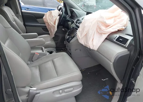 2017 Honda Odyssey Ex-L из США, поврежденный, VIN 5FNRL5H67HB010719